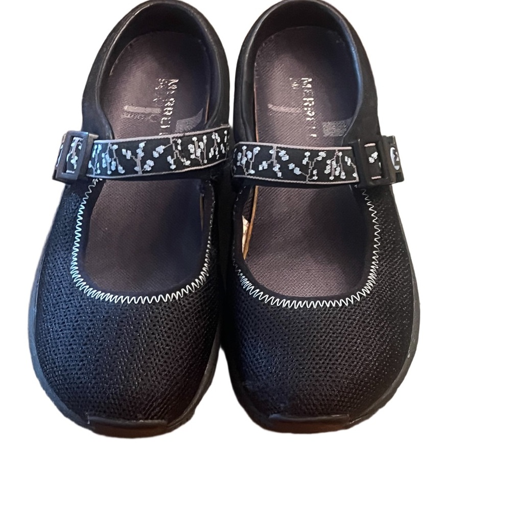 Merrell Black Kids Mary Jane Dress Shoes